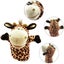 2Pcs Animal Hand Puppet Lion Giraffe Open Mouths *Local Clearance* Carousel 6