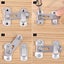Stainless Steel Hasp Latch, Sliding Door And Window Cabinet Accessories For Cabi Carousel 4