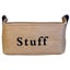 Thickened Large Laundry Basket, Natural Jute Underbed Toy Storage Basket, With L Carousel 1