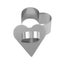 Stainless Steel Cake Ring Cake Mold With Push Piece Rice Ball Sushi Tools(1 Pcs, Carousel 2