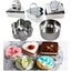 Stainless Steel Cake Ring Cake Mold With Push Piece Rice Ball Sushi Tools(1 Pcs, Carousel 4