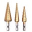 Straight Groove Step Drill Bit Set, Titanium Coated Wood Metal Hole Cutter Core Carousel 2