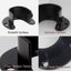 Stainless Steel Wardrobe Rod Brackets, 4 Pieces U Shaped Curtain Rod Brackets, H Carousel 2