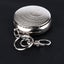 Stainless Steel Mini Circular Pocket Ashtray Keyring (silver 2pcs) Carousel 4