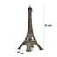 Eiffel Tower Statue Decor Alloy Metal Bronze Tone *Over Stocked* Carousel 4