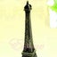 Eiffel Tower Statue Decor Alloy Metal Bronze Tone *Over Stocked* Carousel 7