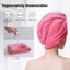 Turban Hair Drying Towel, 2 Pieces Microfiber Towel Quick Dry Hair, Head Towel Carousel 4