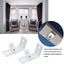 Vertical Blinds L- Shaped Brackets Blinds Curtain Track Mounting Bracket Clip Bl Carousel 4