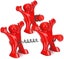 Wine Bottle Stopper Set, 3 Pieces Wine Stopper Wine Bottle Corkscrew, Carousel 1