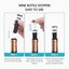 Wine Stoppers 4-pack Of Vacuum Wine Stoppers With Built-in Vacuum Wine Dispenser Carousel 2