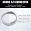 Portable Air Conditioner Exhaust Hose Connector Round Tube Adapter Exhaust Duct Carousel 3