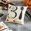 Set Of 4 Decorative Halloween 18 X 18" Throw Pillow Covers - Trick Or Treat Pump Carousel 3