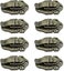 Set Of 10 Toggle Clasp Latches Vintage Retro Toggle Latch For Jewelry Boxes Gift Carousel 1