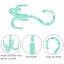 Rotating Scarf Purse Organizer For Closet Tie Rack And Belt Organizer, 3 Pack Pl Carousel 4