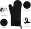 Oven Gloves Heat Resistant Double Mitts Silicone Extra Long 500 Degrees 15 Inche Carousel 3