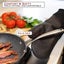 Oven Gloves Heat Resistant Double Mitts Silicone Extra Long 500 Degrees 15 Inche Carousel 5
