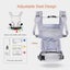 Premium Breathable Baby Carrier With Storage Bag Ergonomic Sun Protection Cover Carousel 4