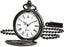 Pocket Watch With Engraving Chain Men Black / Bronze Gift For Birthday Father's Carousel 2