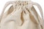 Pack Of 6 Cotton Drawstring Bags, Household Cotton Drawstring Storage Laundry Ba Carousel 3