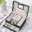 Portable Jewelry Box Jewelry Box Storage Box For Earrings, Necklaces, Rings Gift Carousel 3