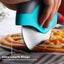 Pizza Cutter Made Of Premium Materials With Oval Handle For Comfortable Grip And Carousel 3