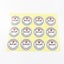 120PCS/10 Sheets White Round Handmade Thank You With Heart DIY Craft Paper Seali Carousel 2