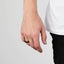 Men's Tungsten Minimalist Band in Polished Black Carousel 3