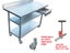 Castor wheel Bench workbench accessories Castors wheels fit 42mm tube legs Carousel 3