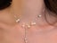 Beaded Pearls Necklace Cubic Zirconia High Quality Plastic Line Necklace Carousel 1