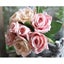Brand New Classic Artificial Silk Flower Bouquet Rose Peony *Sale NOW* Carousel 10