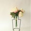Pink Artificial Silk Flower Vintage Bouquet Rose Peony *Local Buy* Carousel 8
