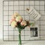 Pink Artificial Silk Flower Vintage Bouquet Rose Peony *Local Buy* Carousel 1