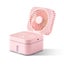 Spray Humidification Fan Desktop 2000mAh Recharge Aromatherapy Light Adjustable Carousel 7