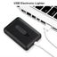 Replaceable Tungsten Coil Reusable Cigarette Case USB Plasma Arc Lighter Box Carousel 4