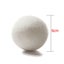 6pcs Wool Dryer Balls Reusable Natural Organic Laundry Fabric Softener Ball Carousel 4
