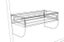 DEAL! Plywood dressing /makeup/office table, w750 x h350 x d460 -wall mounted Carousel 8