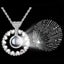 100 Languages I Love You Projection Pendant Necklace Women Clavicle Chain Gift Carousel 2