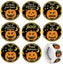 1" Halloween Stickers - 500 Per Roll. Different Slogan Designs Halloween Sticker Carousel 1