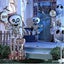 5pcs Large Halloween Foil Balloon Ghost With Pumpkin Lantern Skeleton Skull Boot Carousel 4