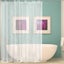 12pcs Heavy Duty Crystal Clear Thick Shower Curtain Liner Carousel 3