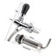 Adjustable Draft Beer Faucet Chrome Plating With 4 Inch Shank Home Brewing Keggi Carousel 5