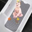 Anti Slip Bath Mat 100 X 40 Cm Extra Long Shower Mat Machine Washable Bath Mat A Carousel 1