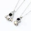 2pcs Spaceman Pendant 100 Languages I Love You Stone Necklace Couples Gift Carousel 2