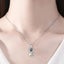 2pcs Spaceman Pendant 100 Languages I Love You Stone Necklace Couples Gift Carousel 4