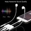 3 In 1 Dual 3.5mm Headphone Jack Adapter - Earphone Jack Audio And Charging Adap Carousel 2