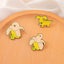 Cartoon Banana Enamel Pins Set Lovely Chick Dolphin Dog Octopus Animal Enamel La Carousel 3