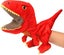 Dinosaur Hand Puppet Plush With Active Mouth For Cosplay Storytelling Pretend Pl Carousel 1