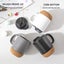 Ceramic Coffee Mug 12 Oz - Coffee Travel Mug Tea Mug With Insulated Cork And Spl Carousel 3