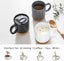 Ceramic Coffee Mug 12 Oz - Coffee Travel Mug Tea Mug With Insulated Cork And Spl Carousel 5