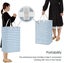 2-pack Laundry Hamper 75l Collapsible Large Laundry Baskets With Easy Carry Hand Carousel 3
